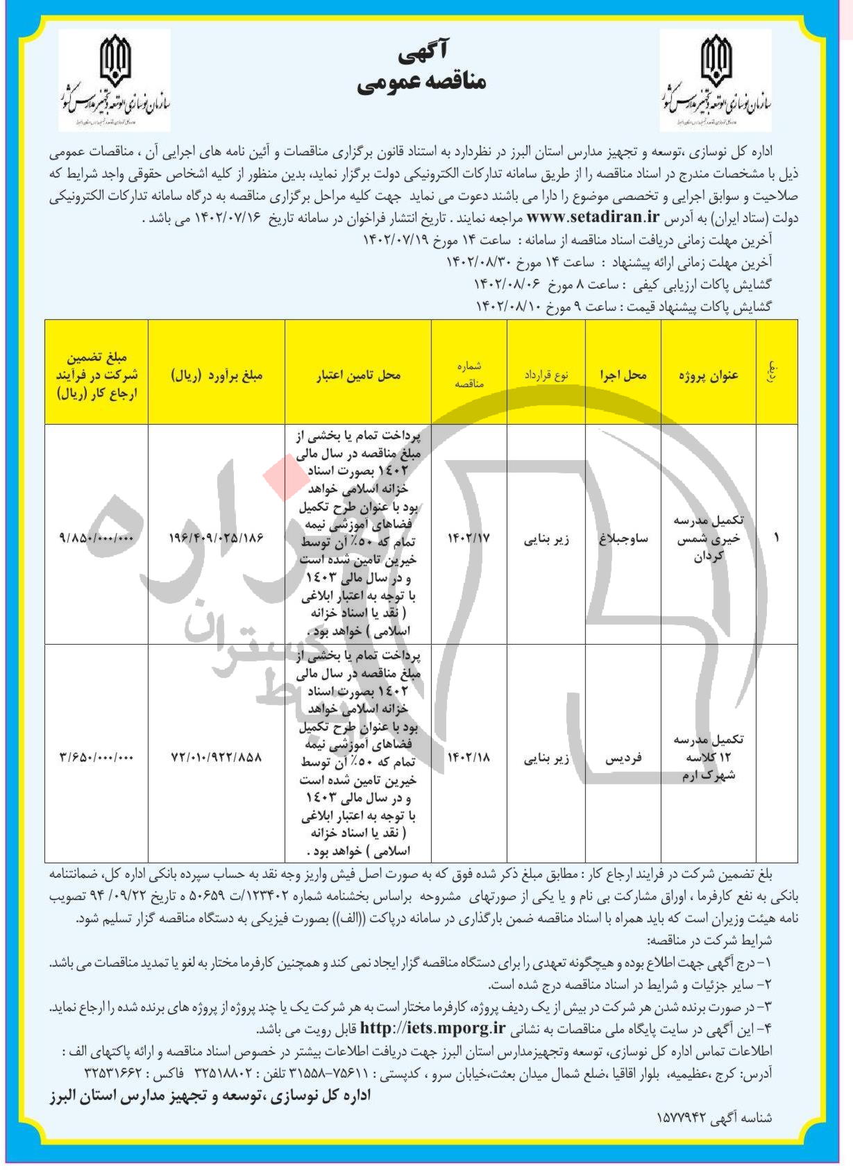 تصویر آگهی