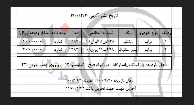 تصویر آگهی