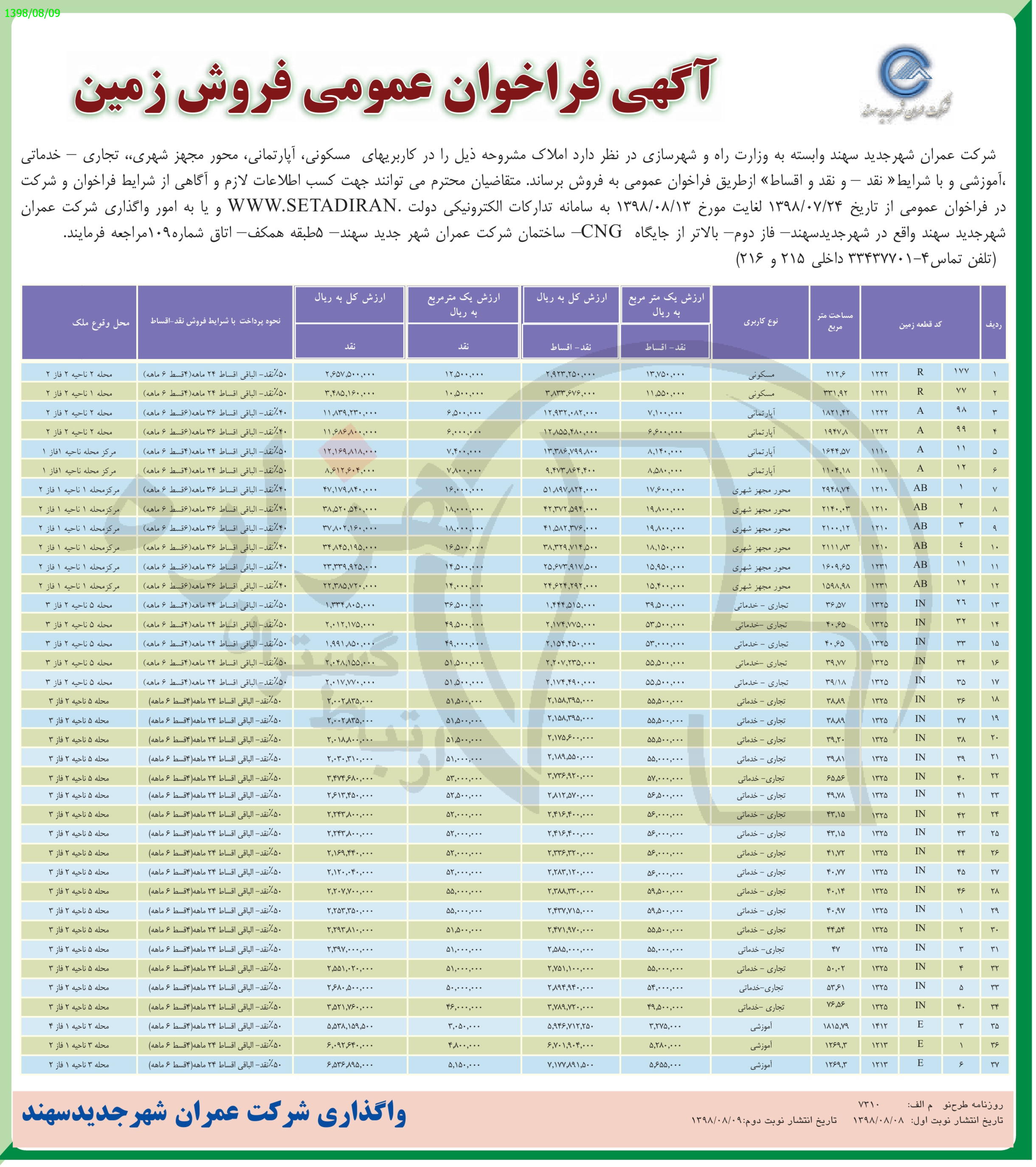 تصویر آگهی