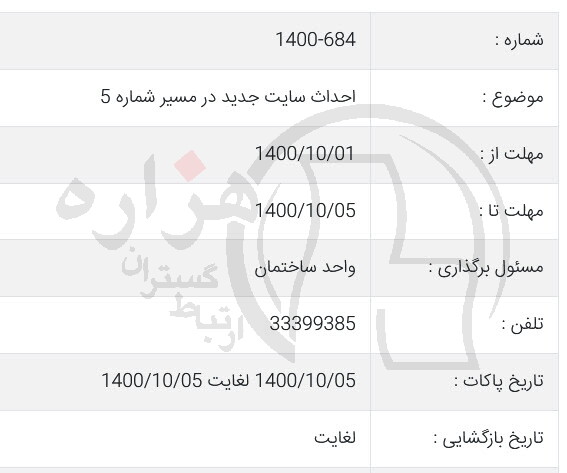 تصویر آگهی