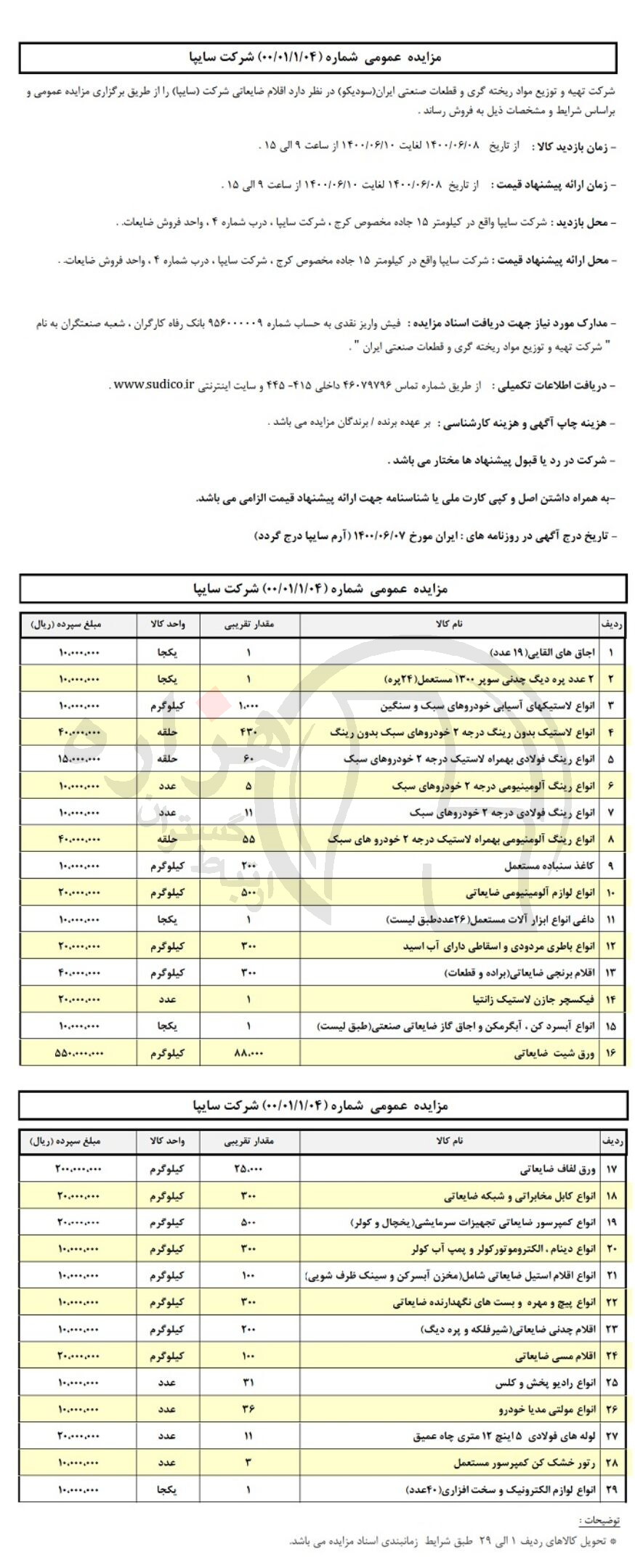 تصویر آگهی