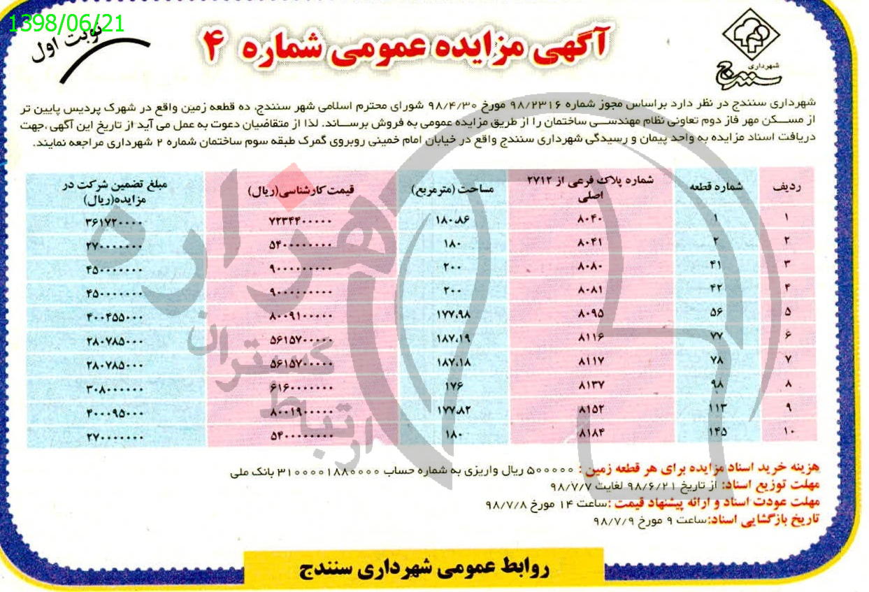 تصویر آگهی