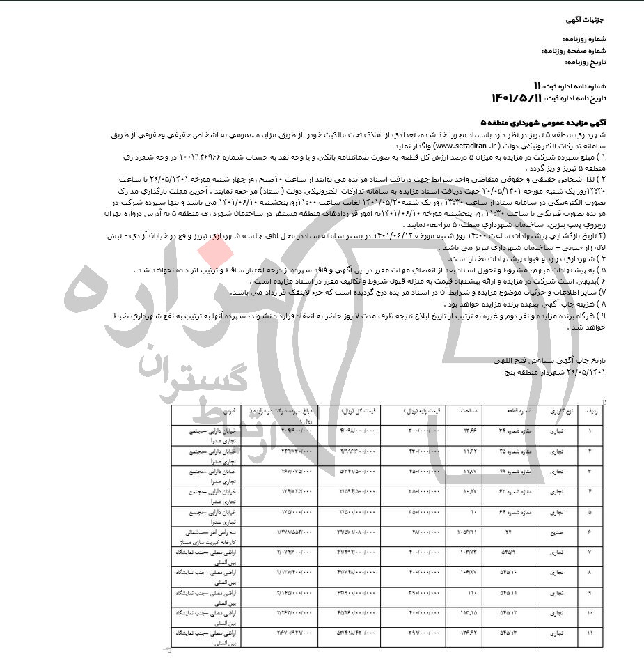 تصویر آگهی