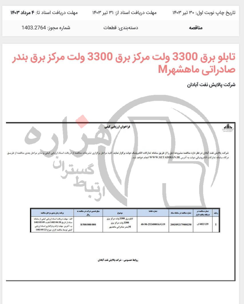 تصویر آگهی