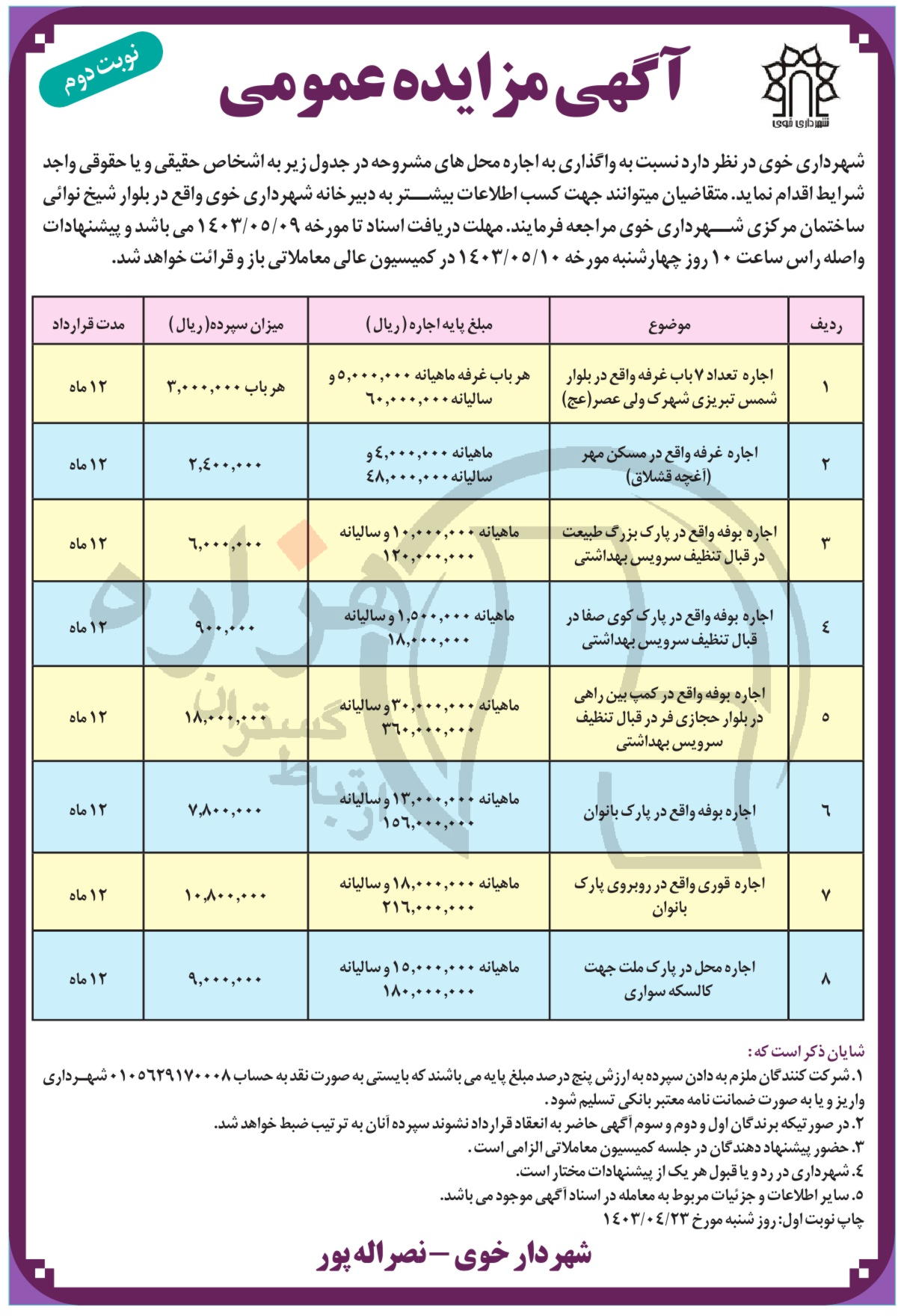 تصویر آگهی