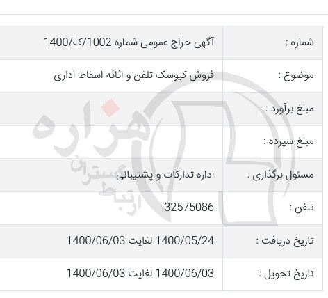 تصویر آگهی