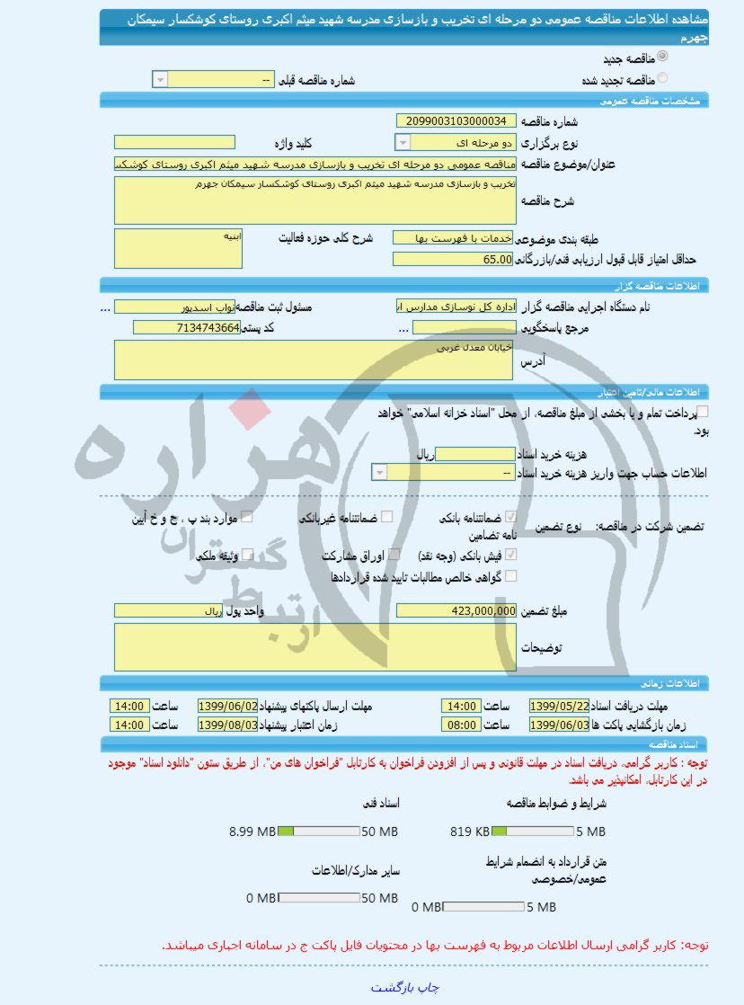 تصویر آگهی