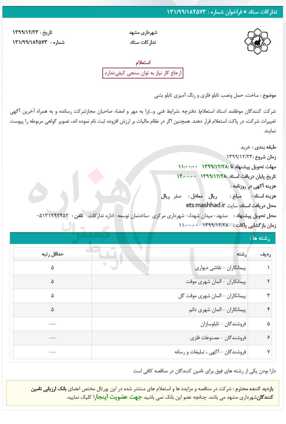 تصویر آگهی