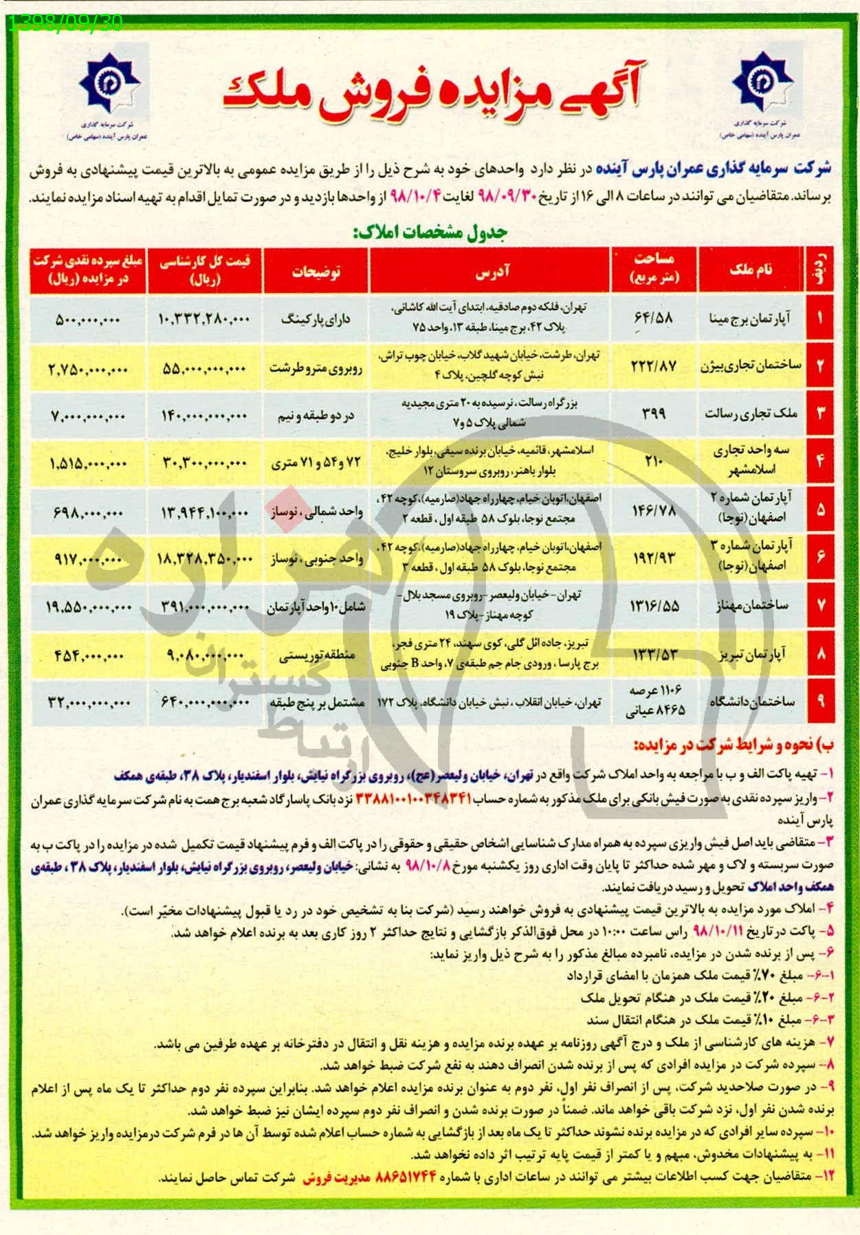 تصویر آگهی