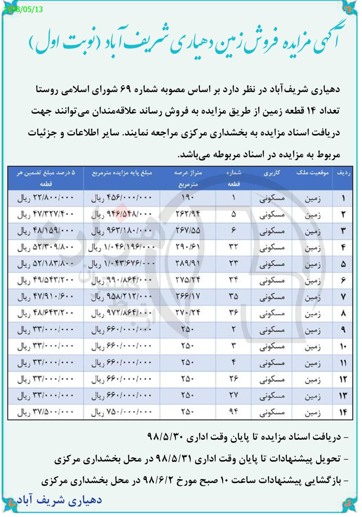 تصویر آگهی