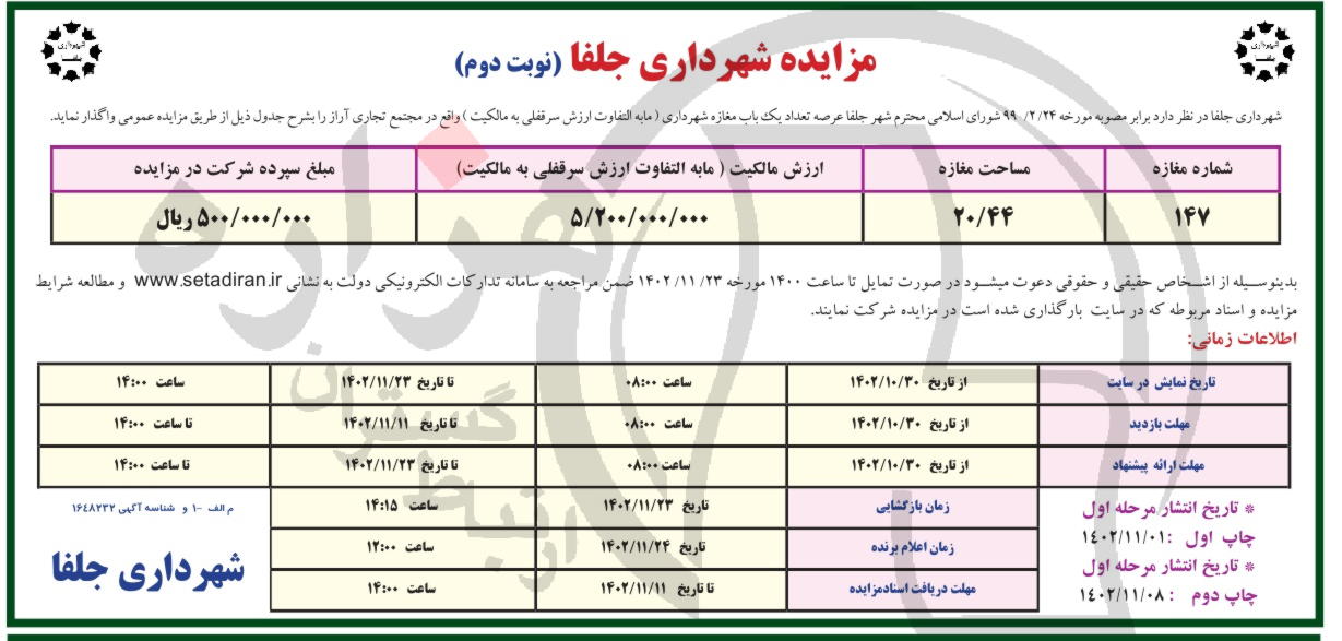 تصویر آگهی