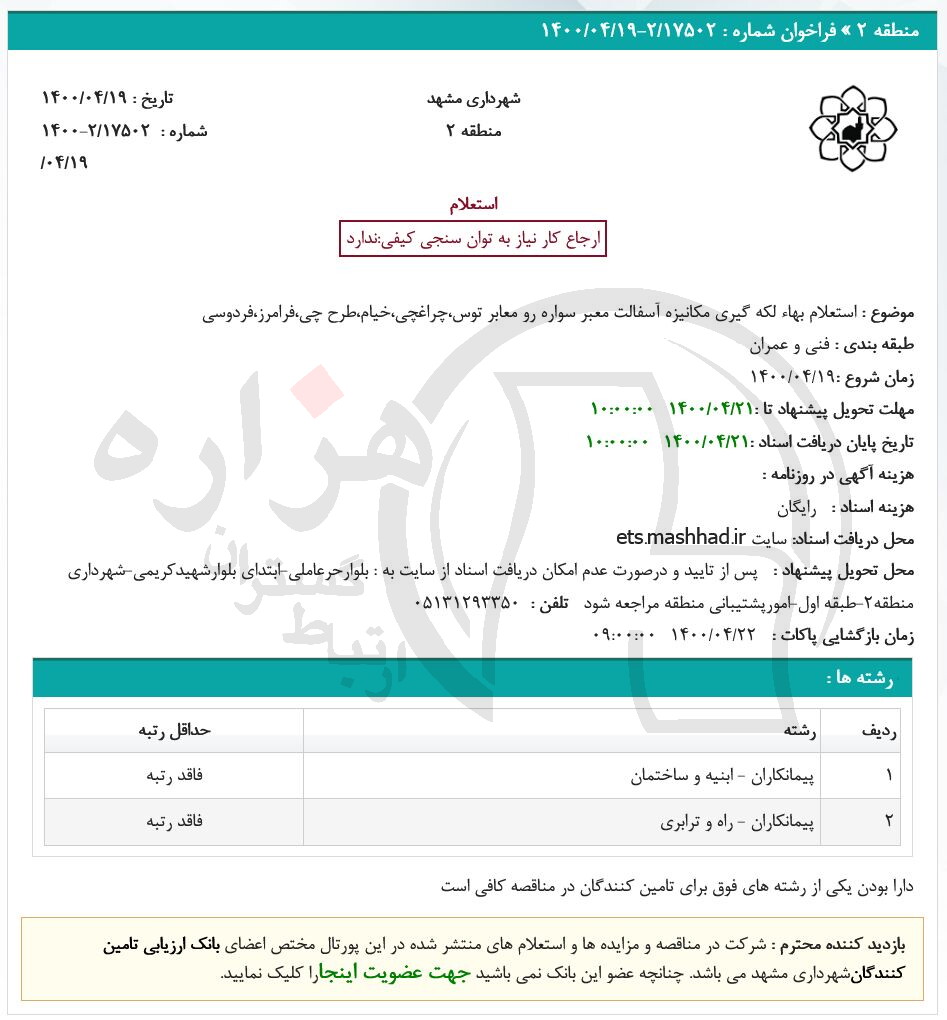 تصویر آگهی