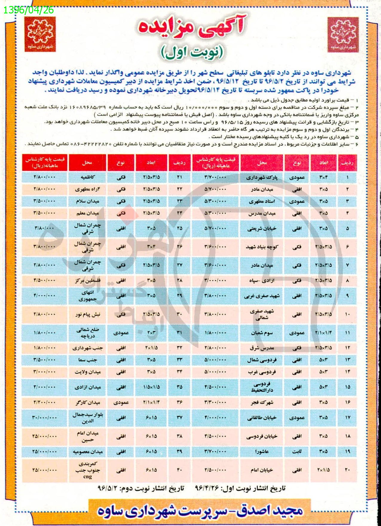 تصویر آگهی