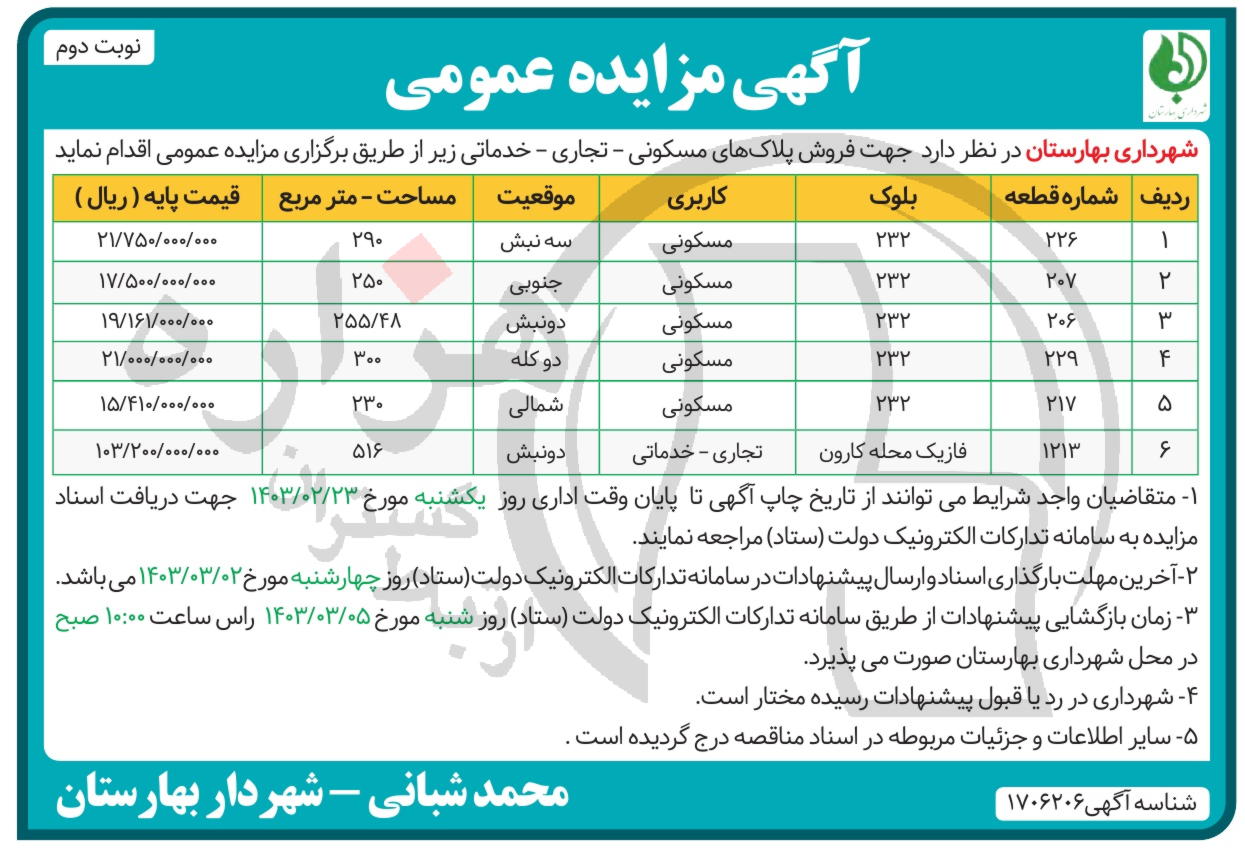 تصویر آگهی