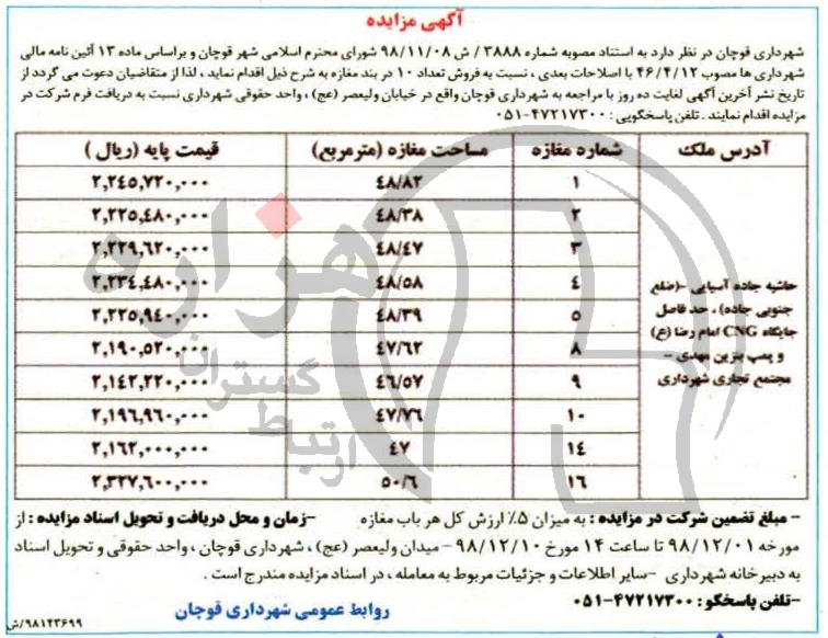 تصویر آگهی