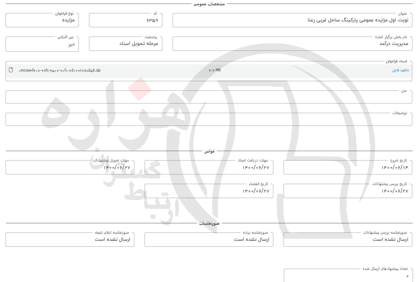 تصویر آگهی