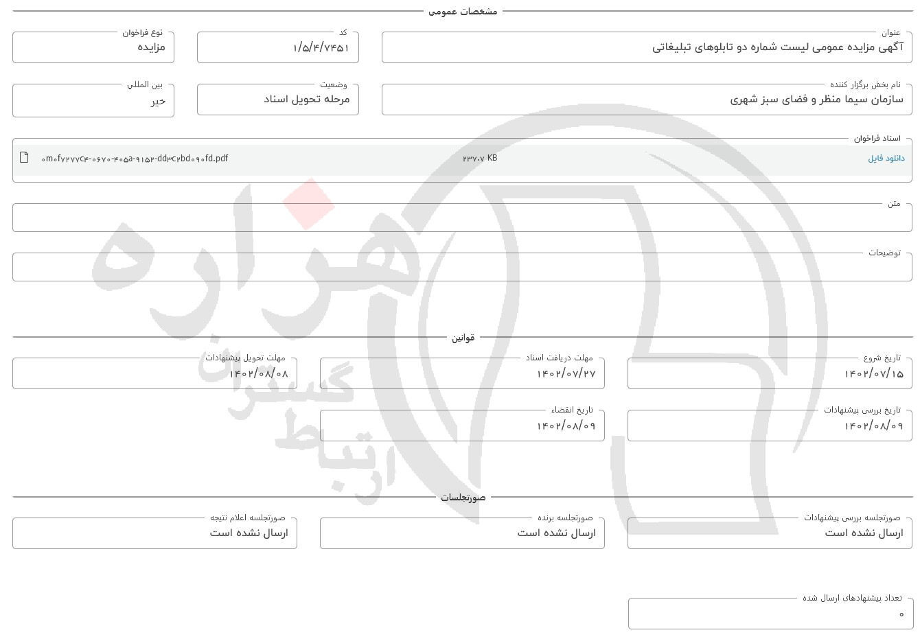 تصویر آگهی