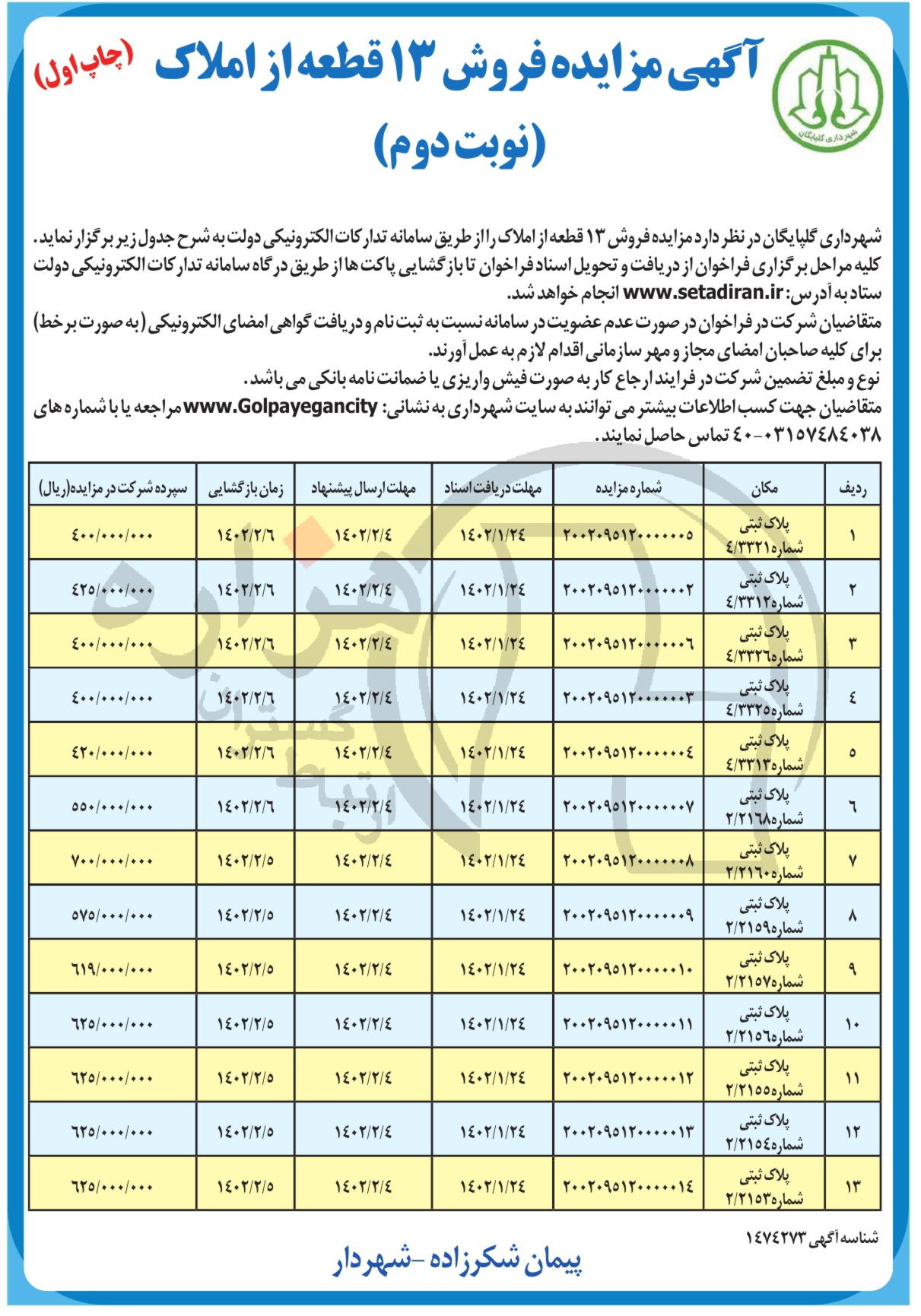 تصویر آگهی