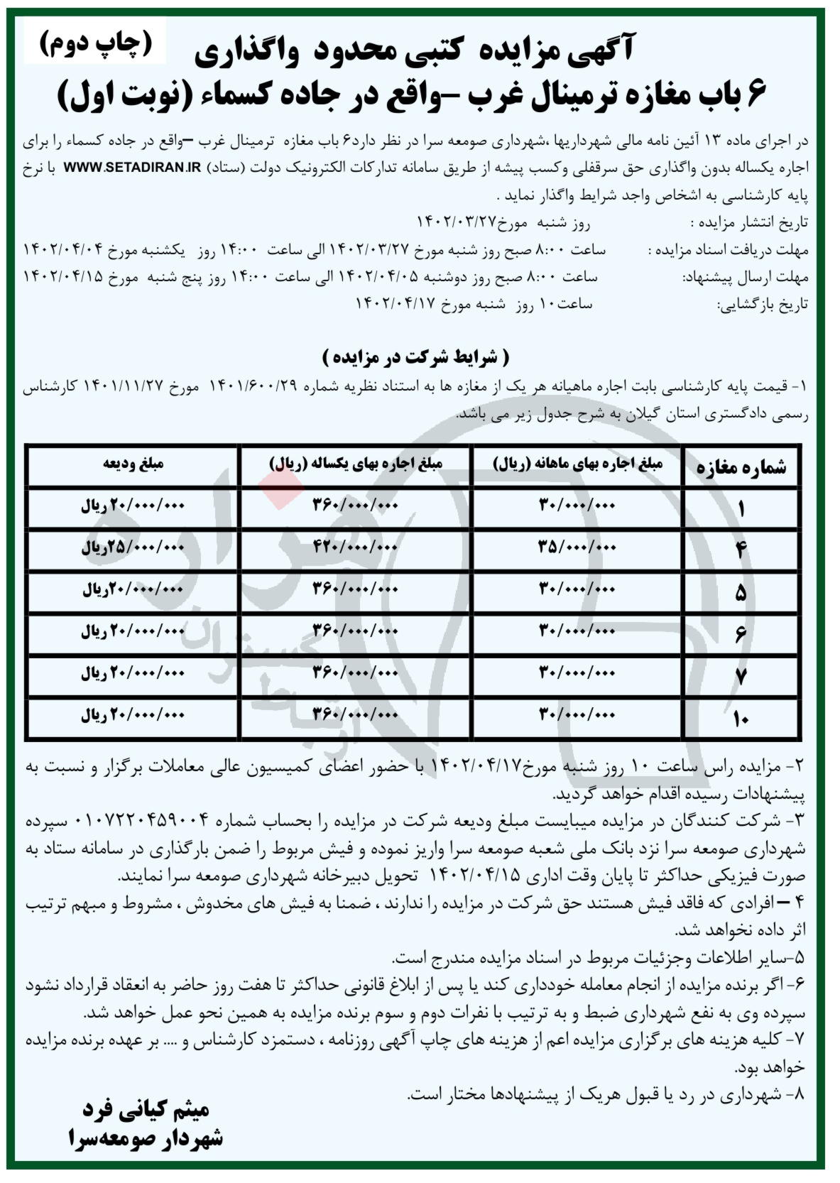 تصویر آگهی