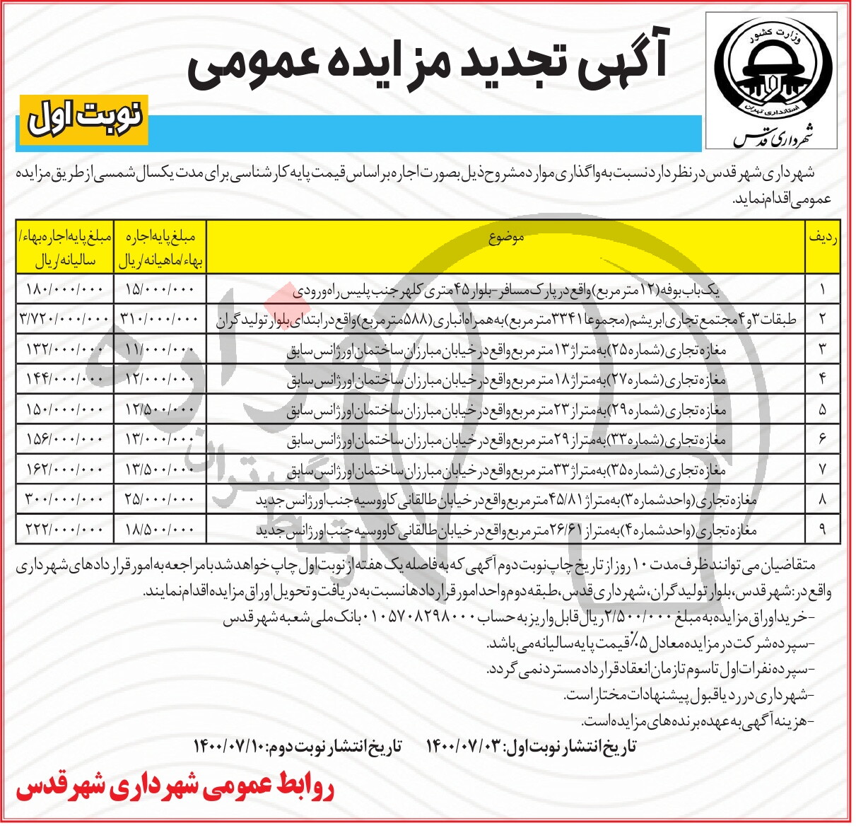 تصویر آگهی