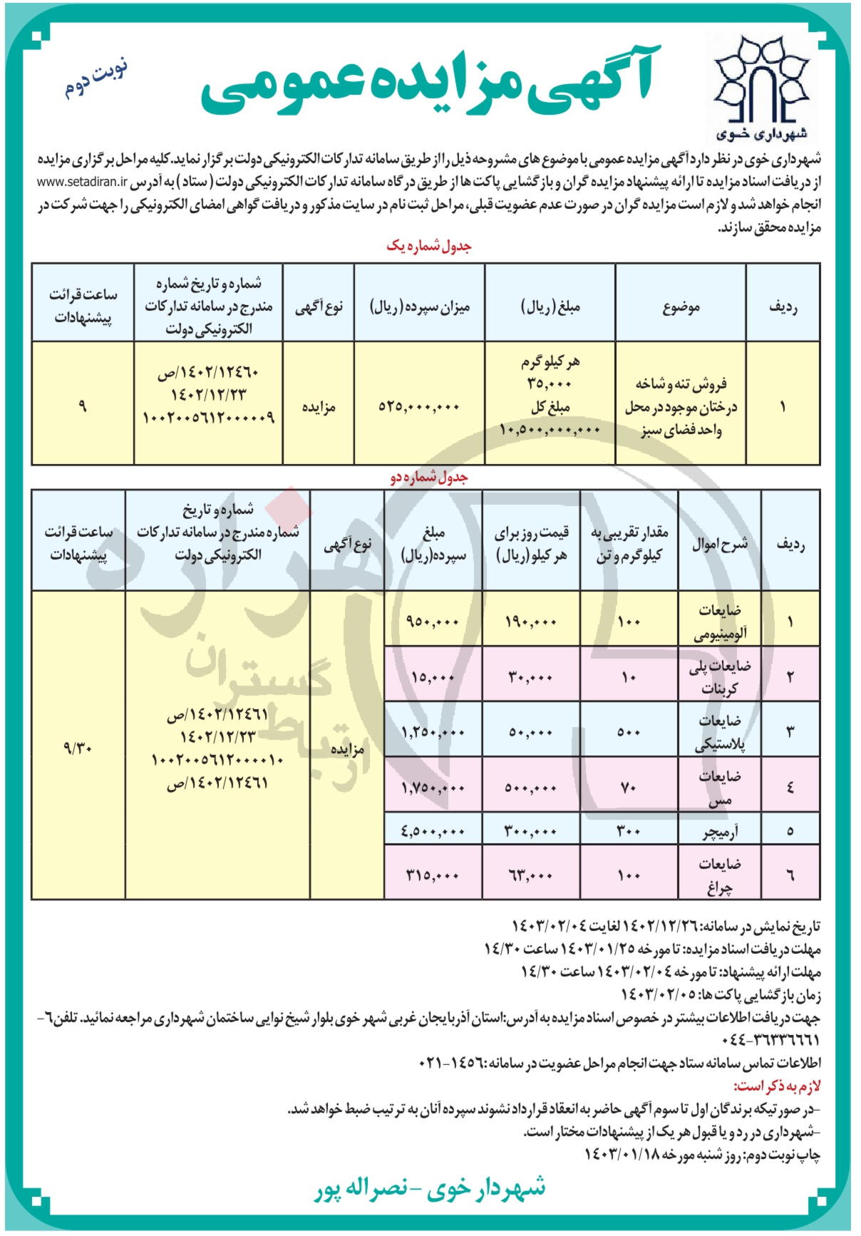 تصویر آگهی