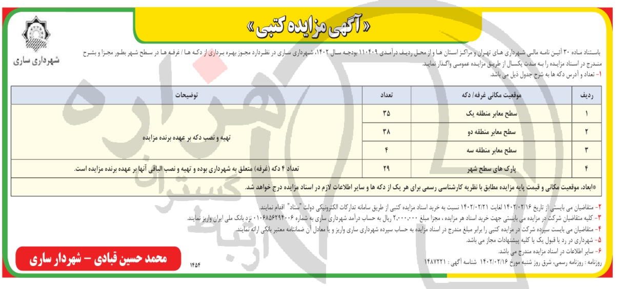 تصویر آگهی