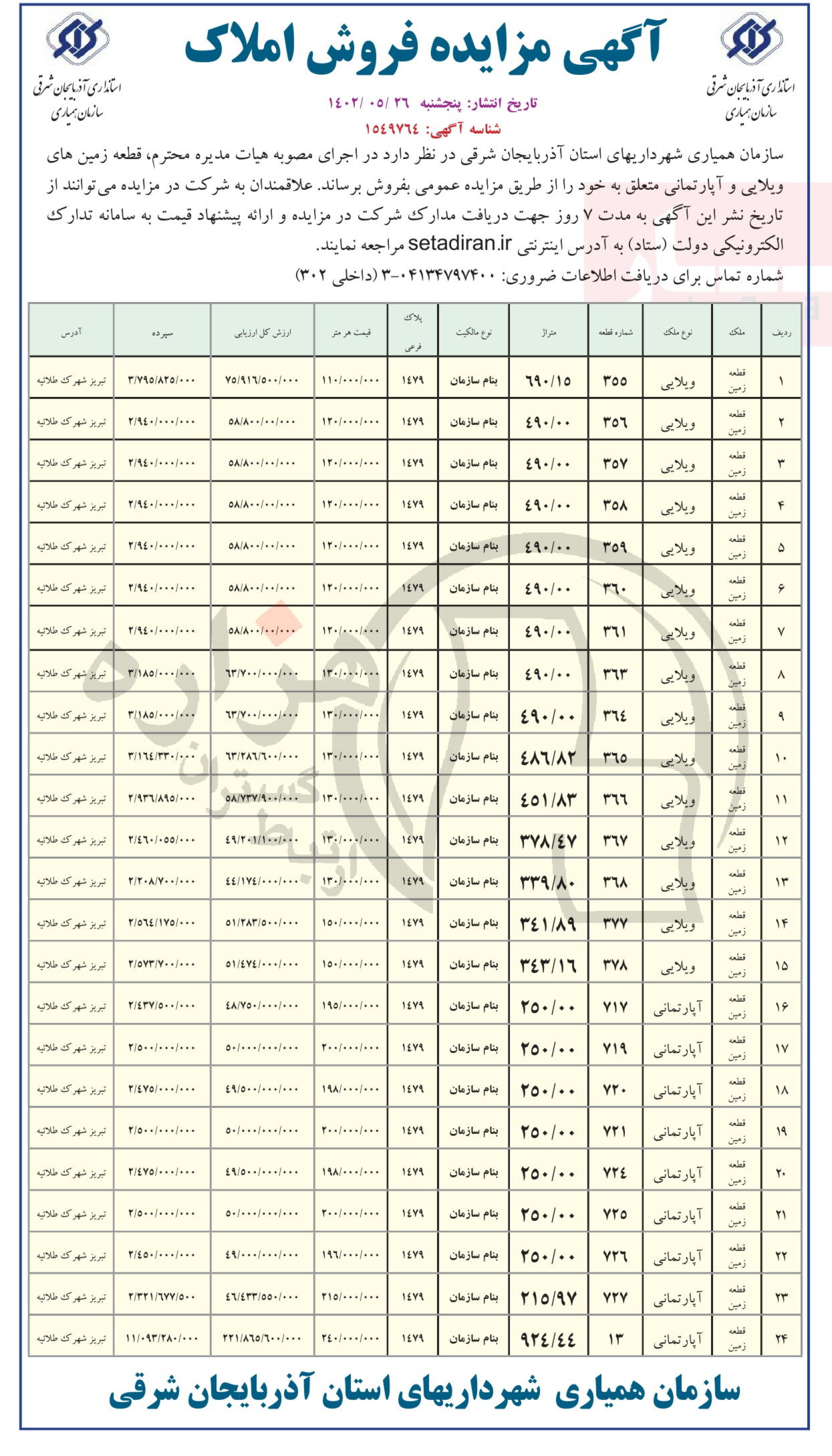 تصویر آگهی