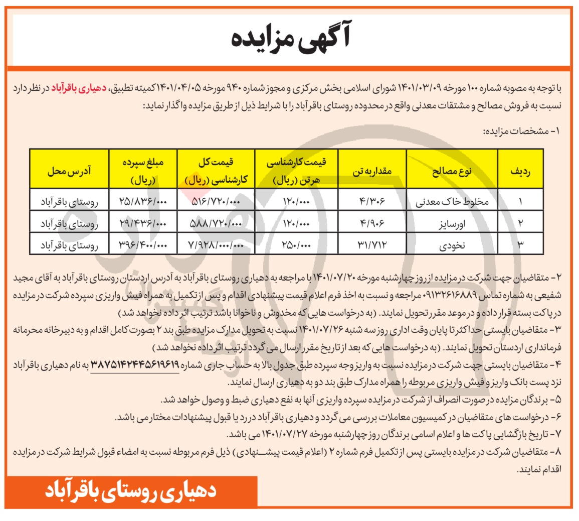 تصویر آگهی