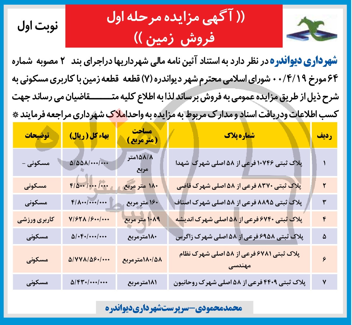 تصویر آگهی