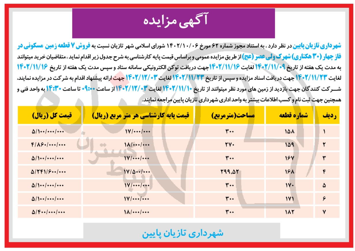 تصویر آگهی