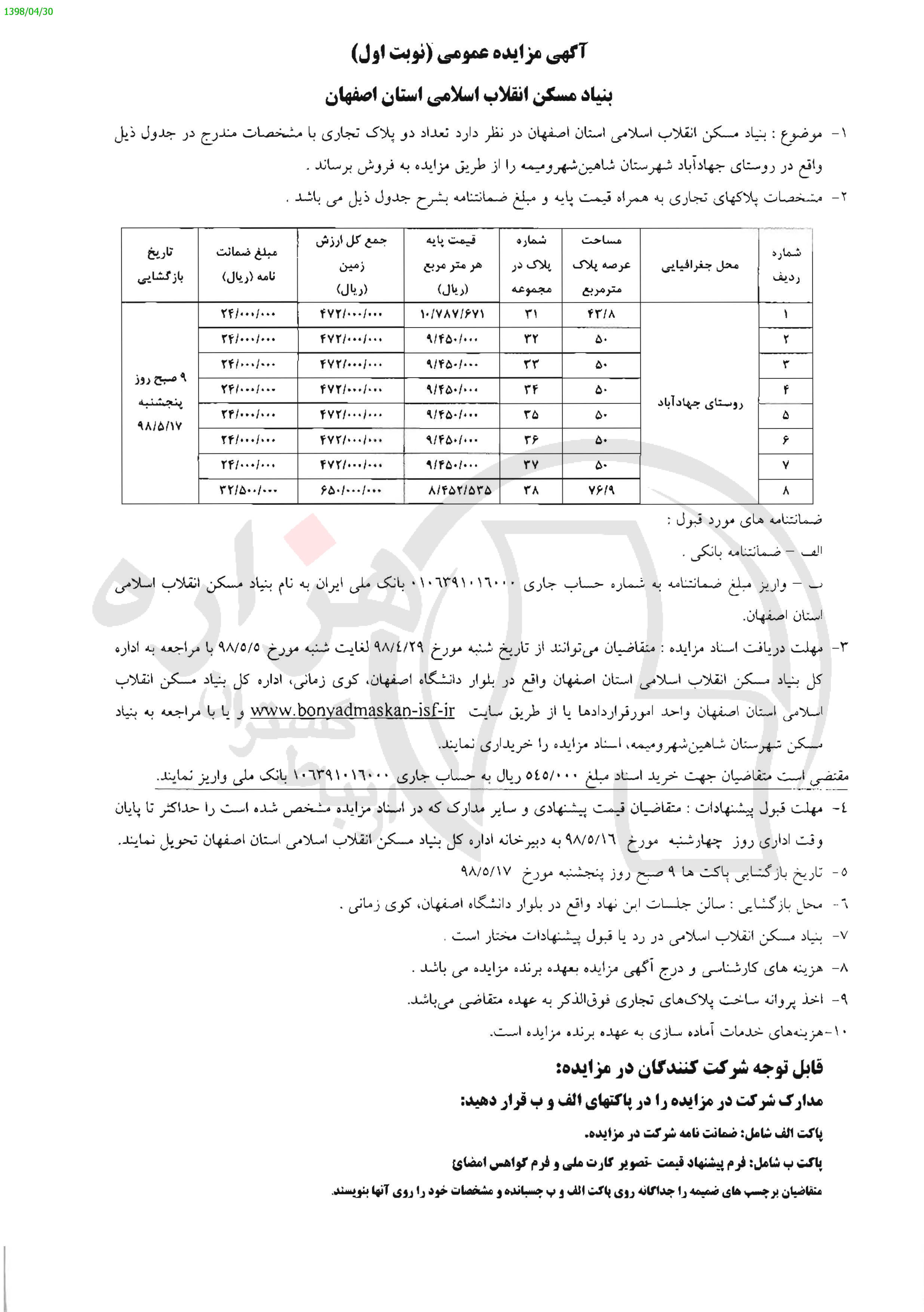 تصویر آگهی