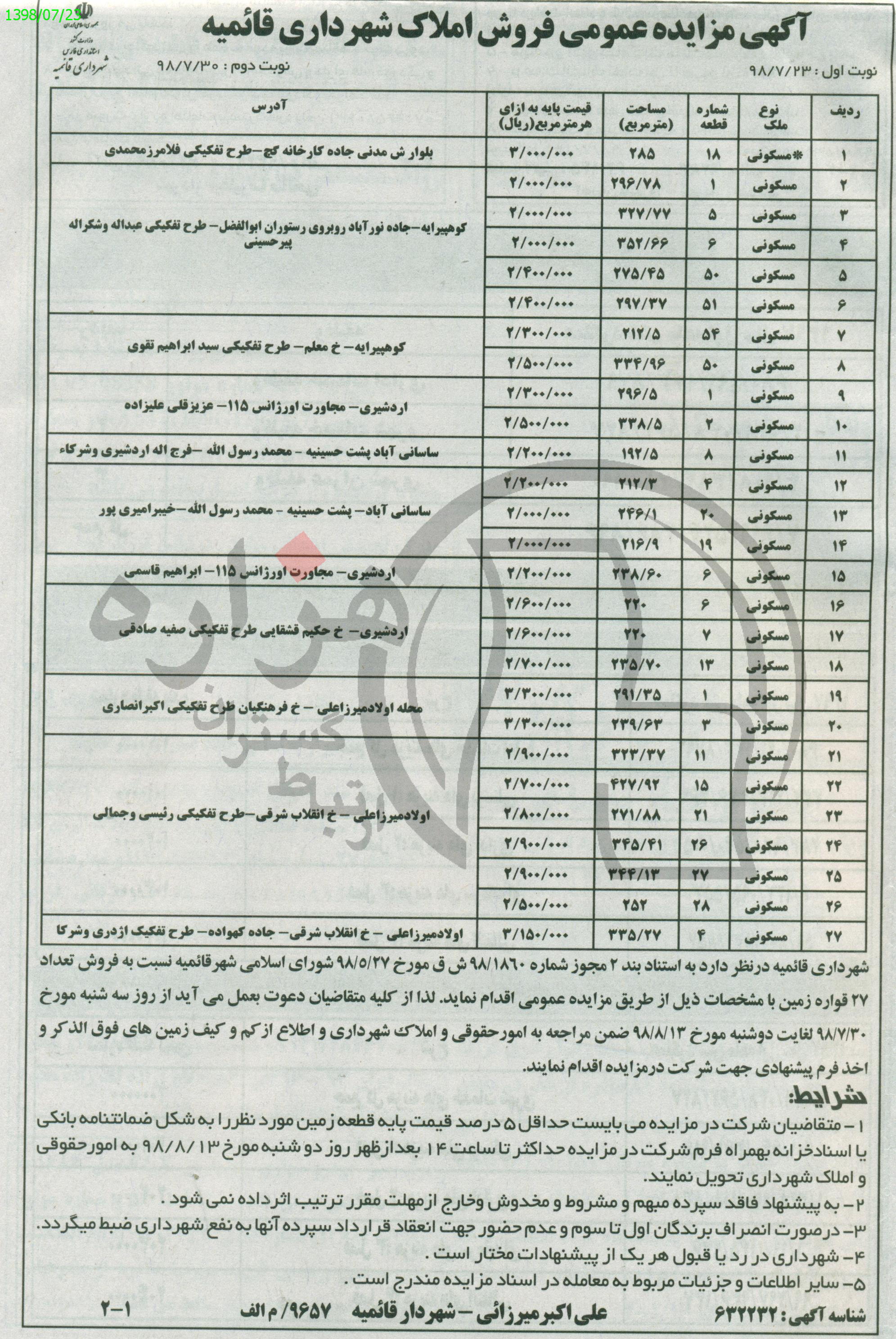 تصویر آگهی