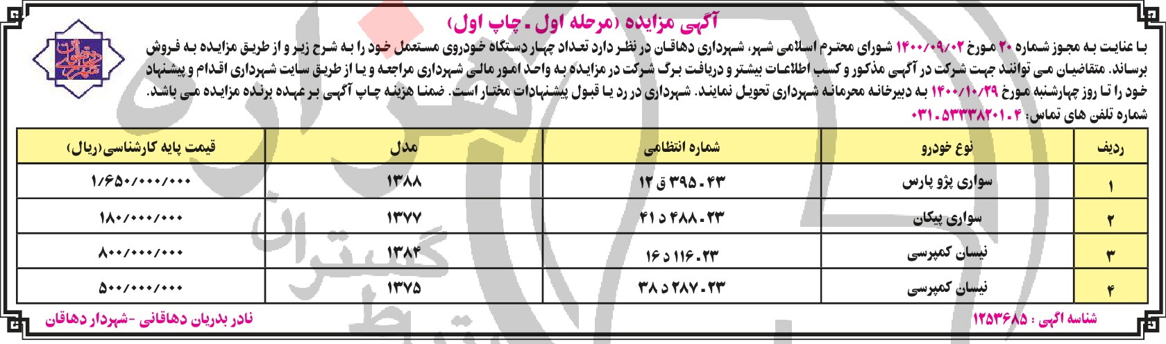 تصویر آگهی