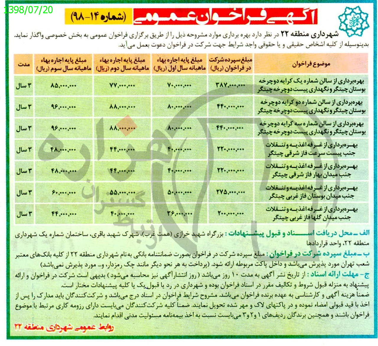 تصویر آگهی