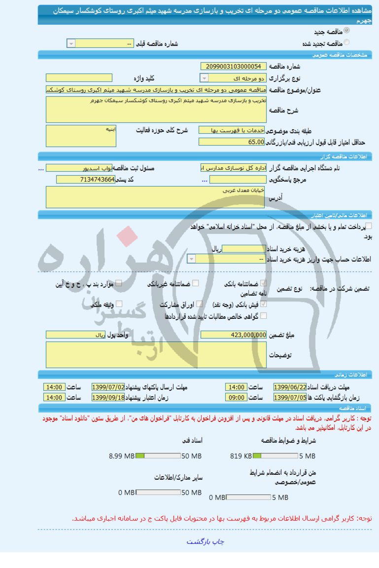 تصویر آگهی