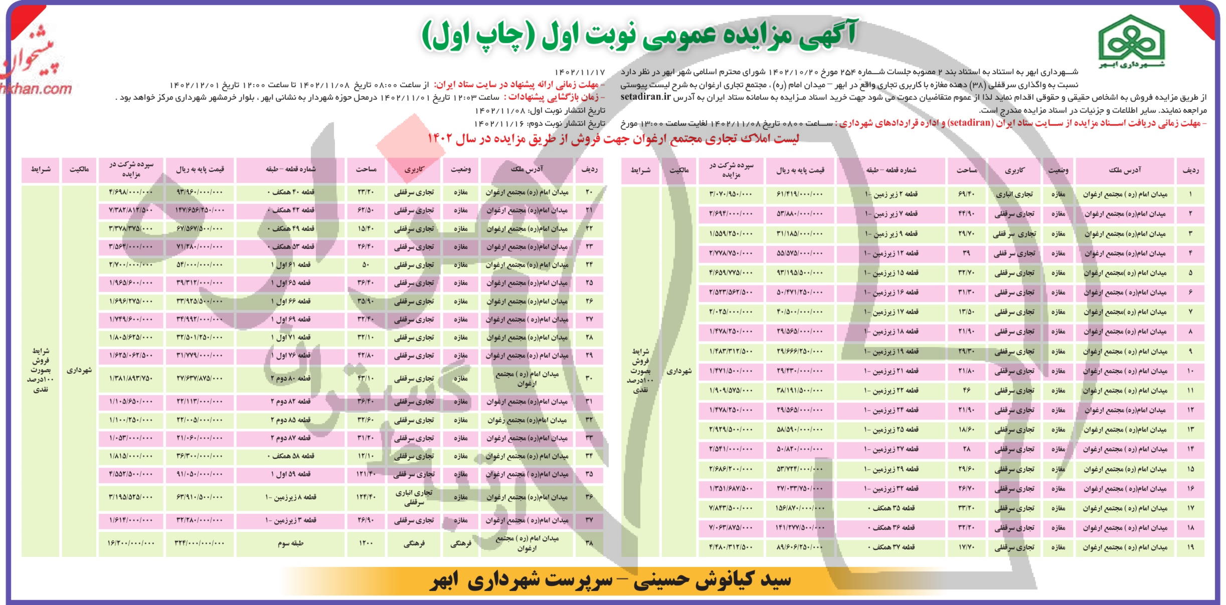 تصویر آگهی