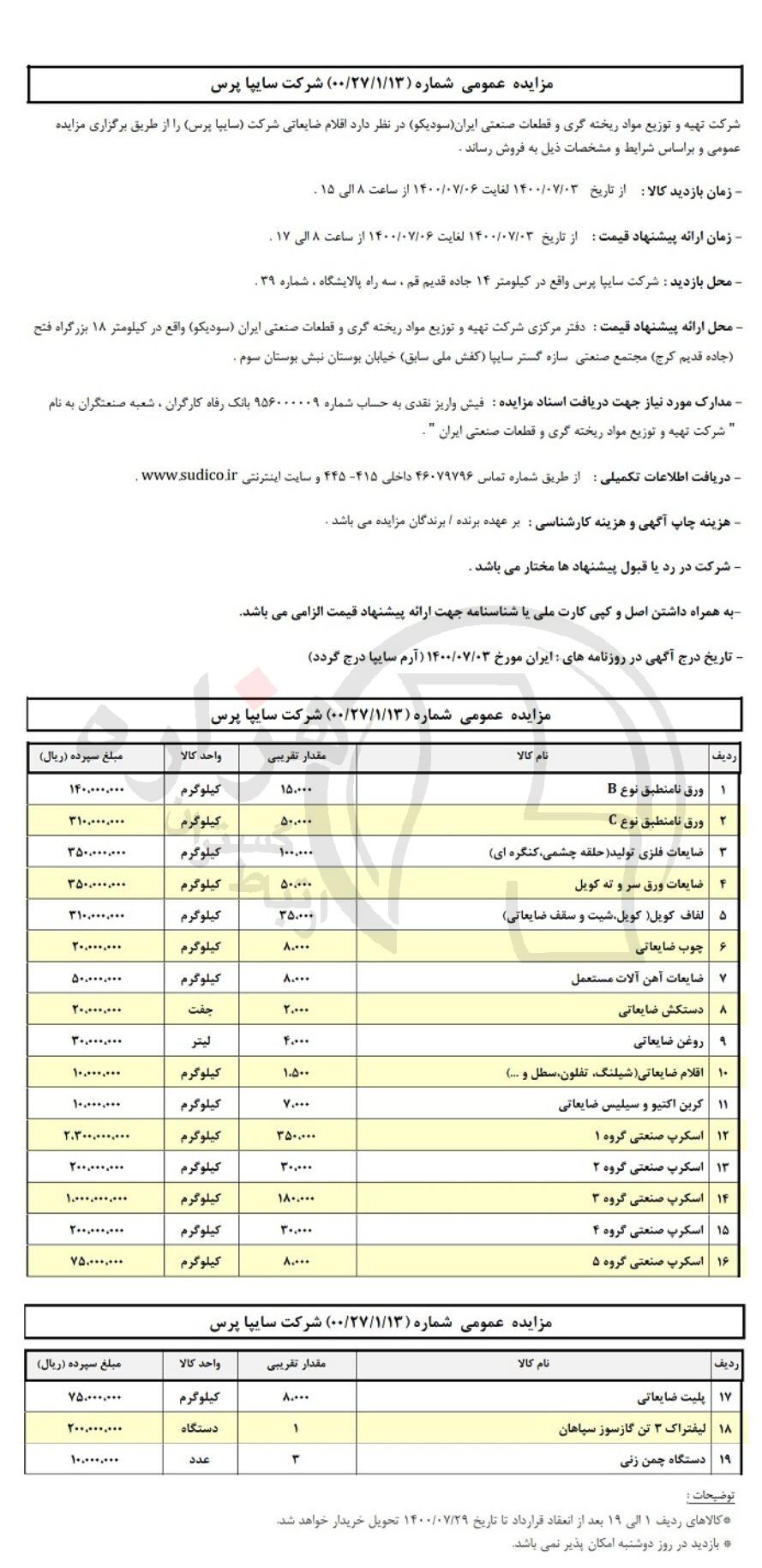 تصویر آگهی