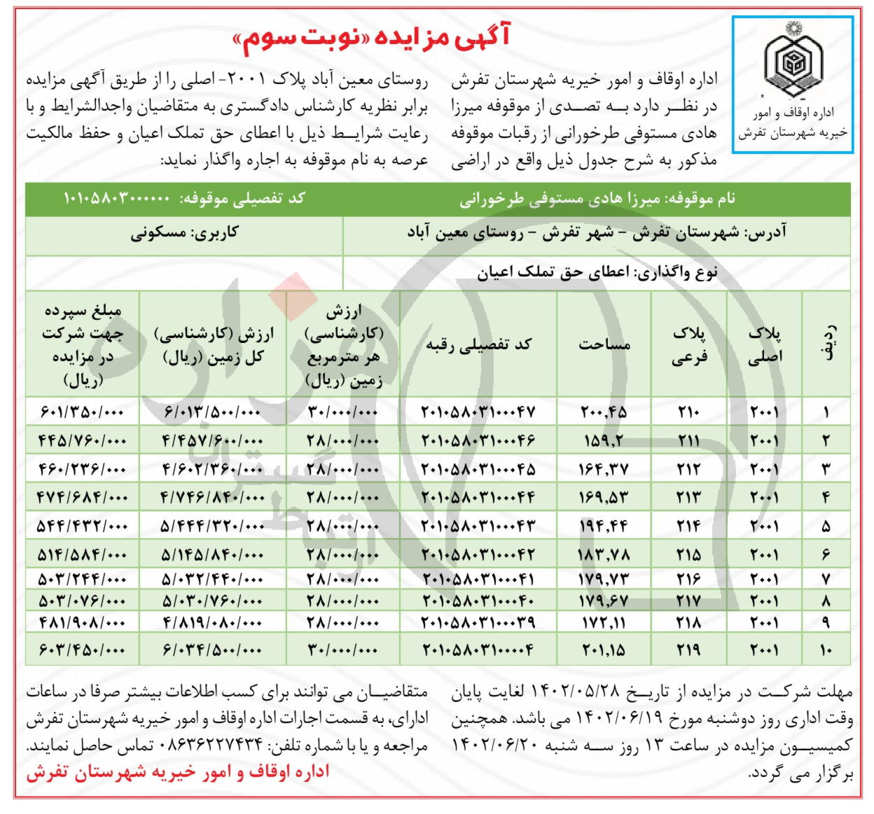 تصویر آگهی