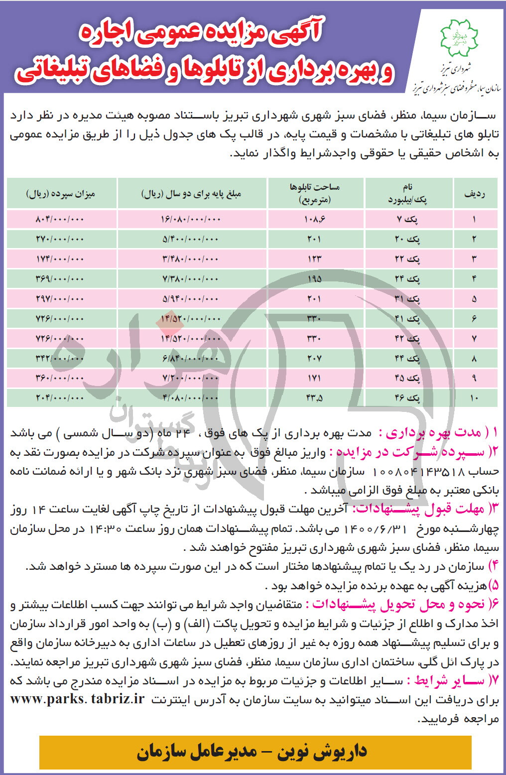 تصویر آگهی