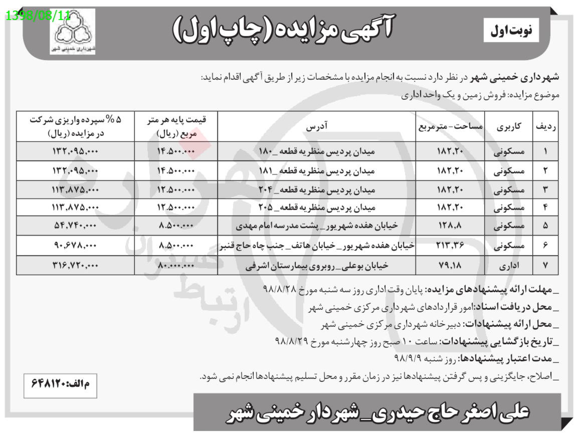 تصویر آگهی