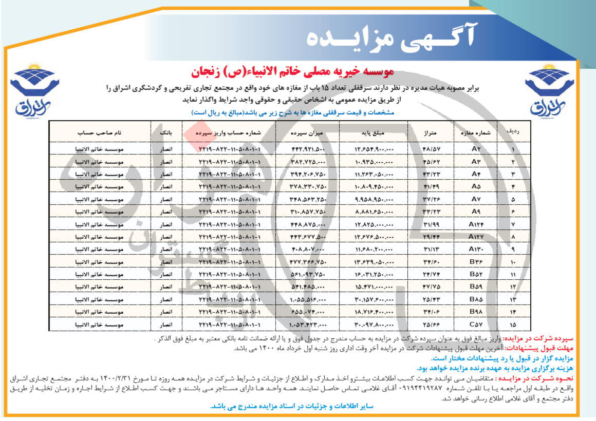 تصویر آگهی