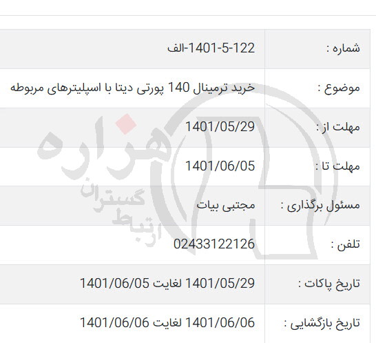 تصویر آگهی