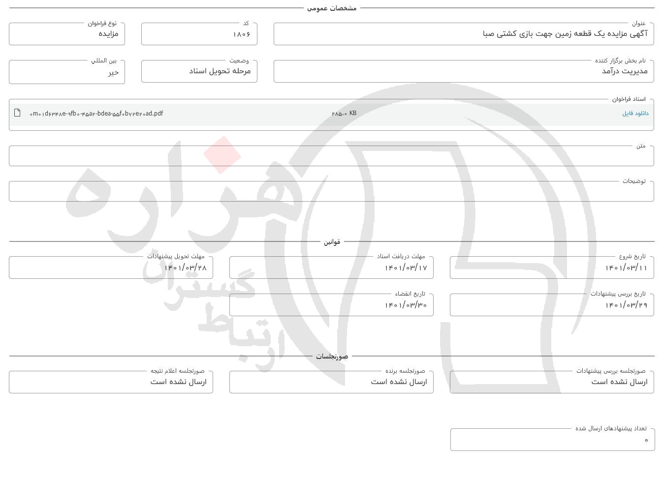 تصویر آگهی