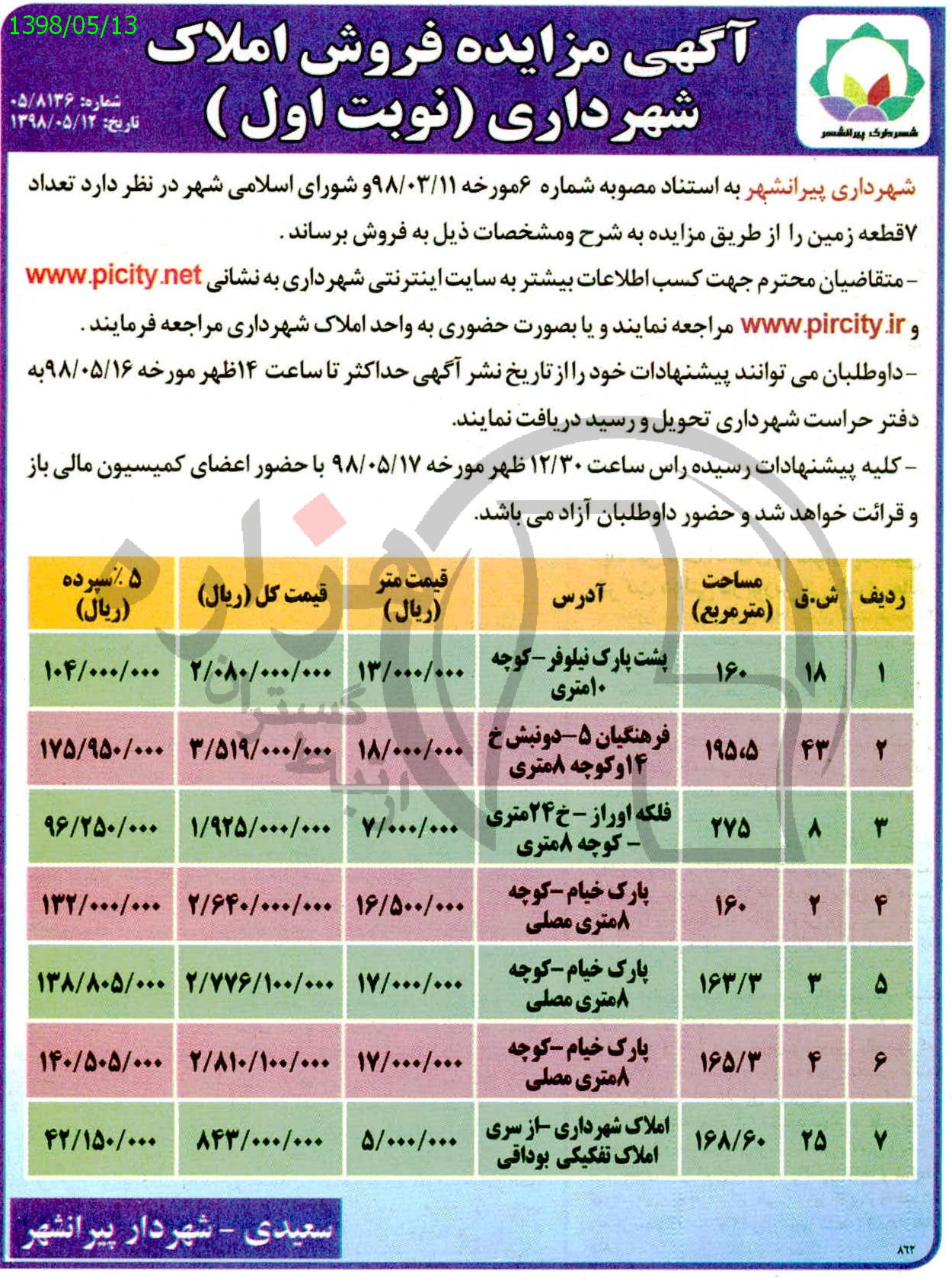 تصویر آگهی