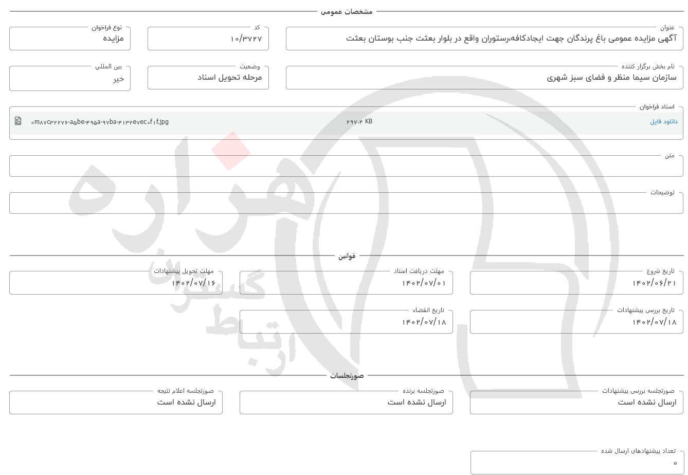 تصویر آگهی