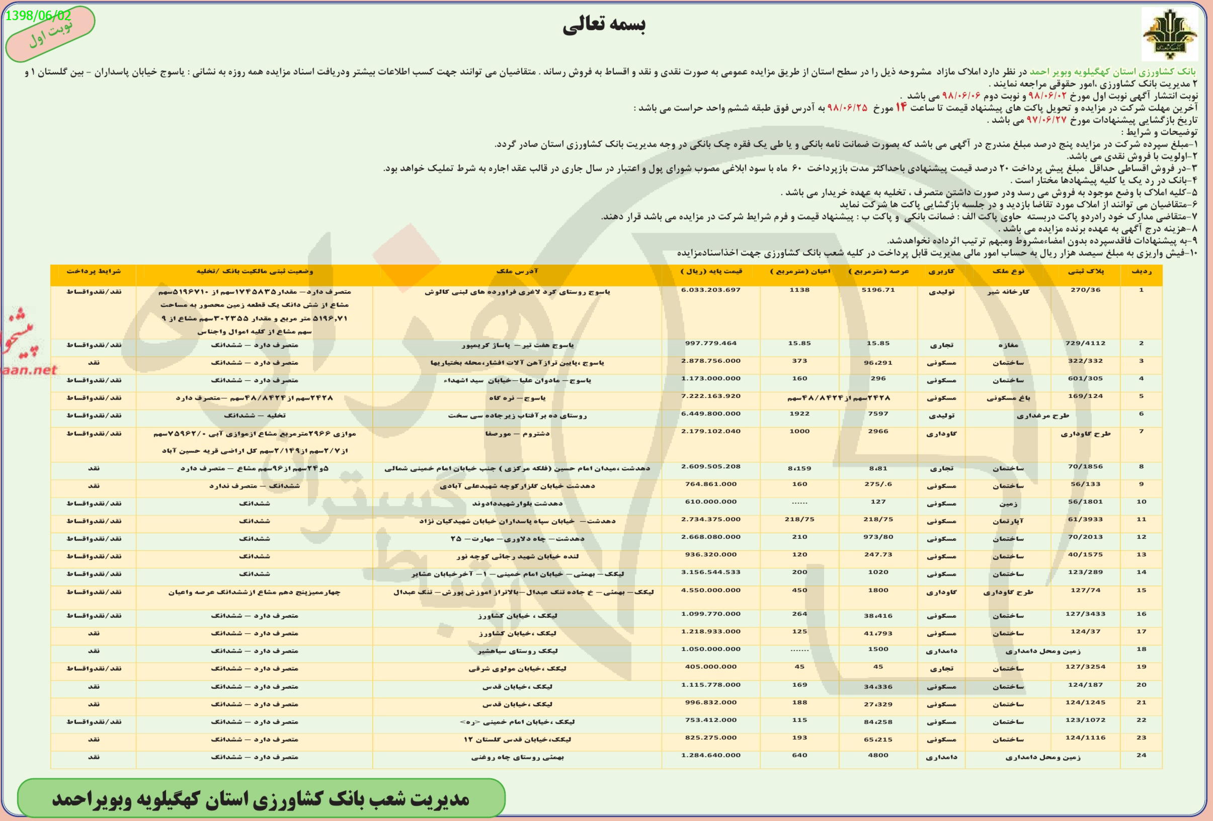 تصویر آگهی