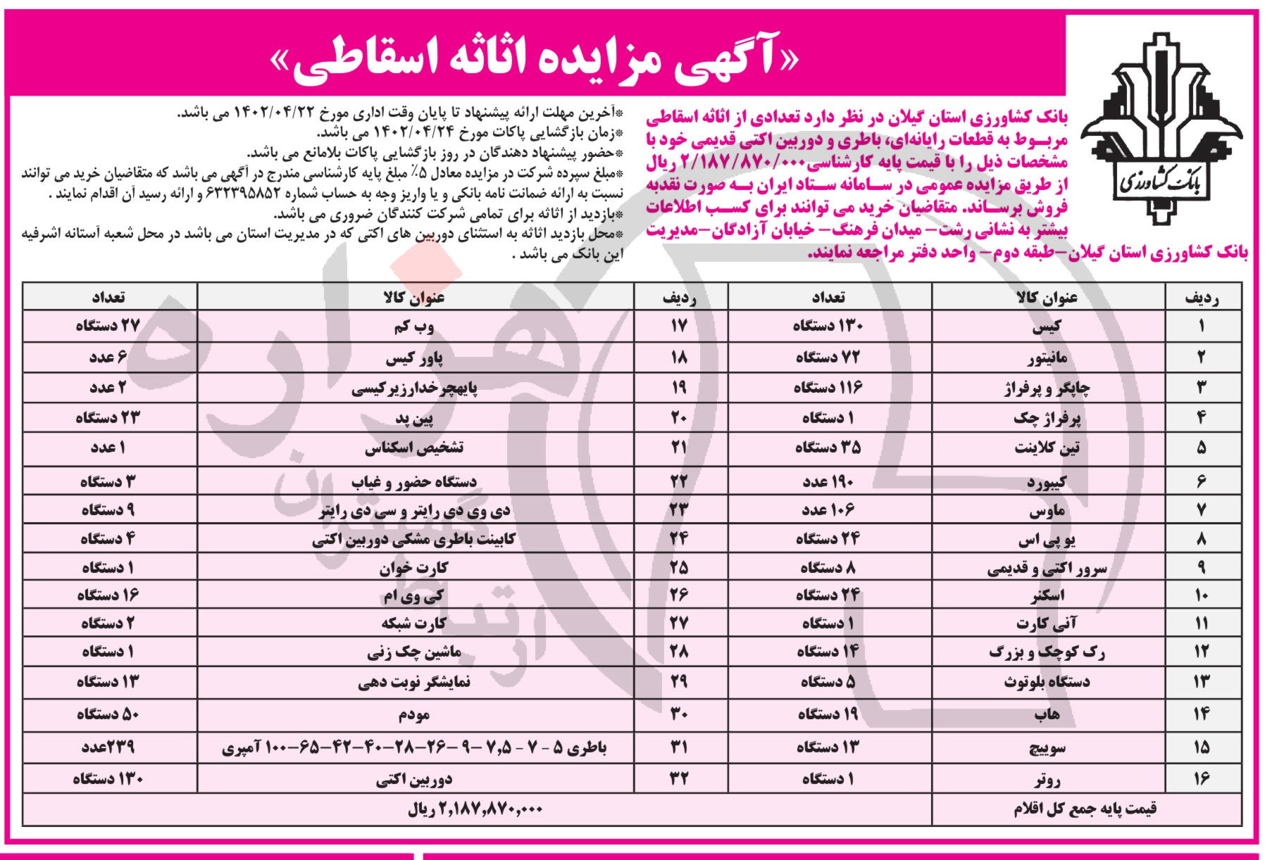 تصویر آگهی