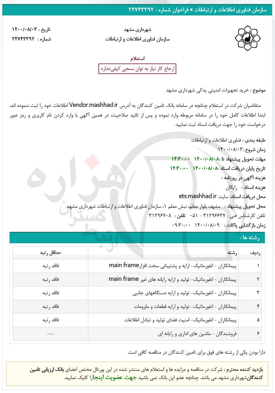 تصویر آگهی