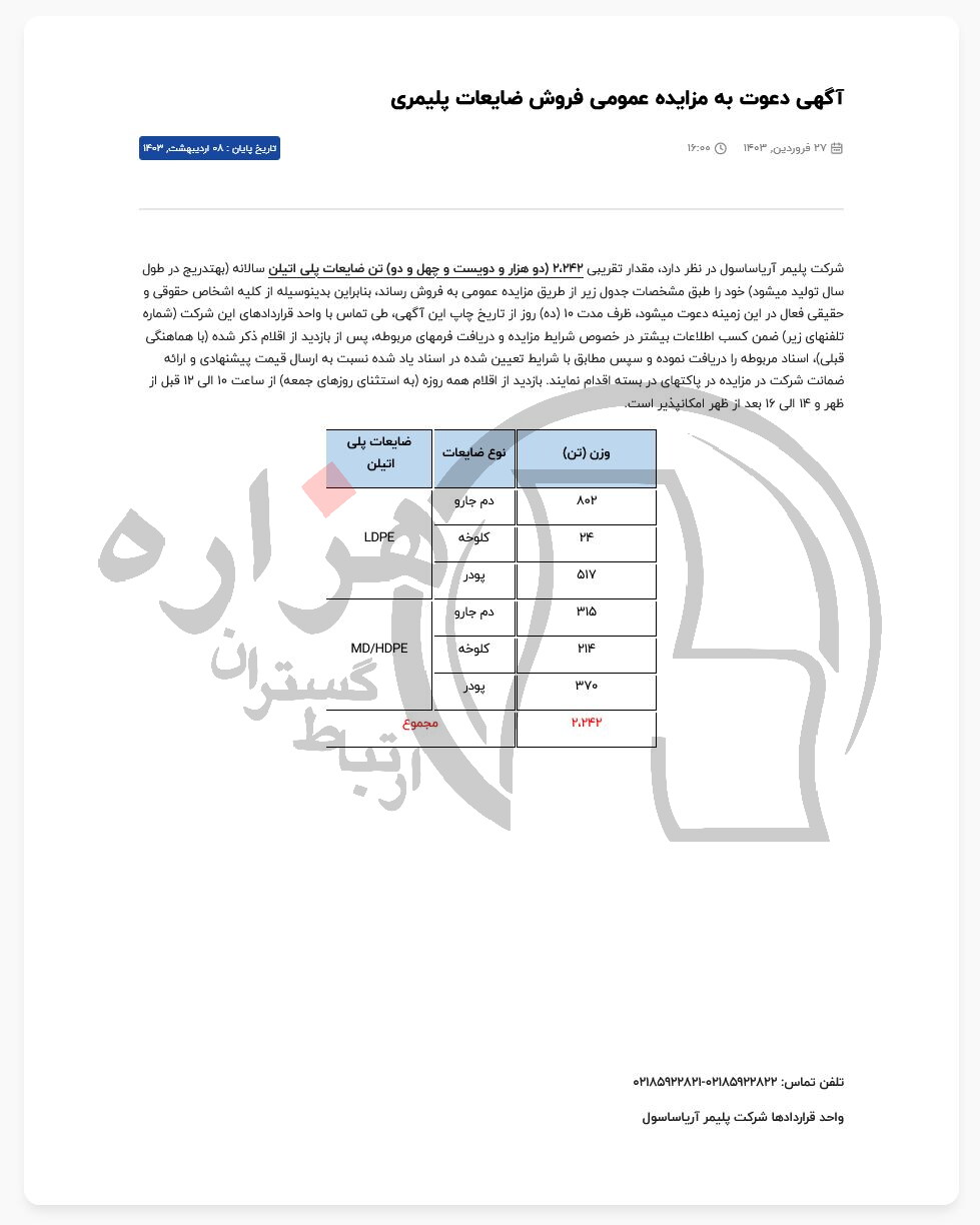 تصویر آگهی