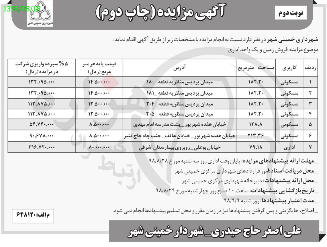 تصویر آگهی